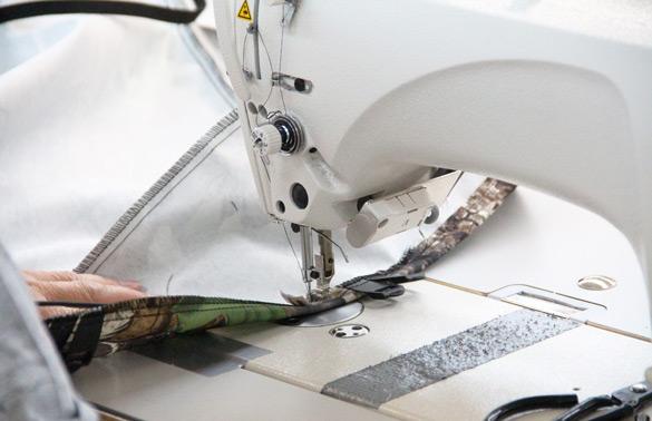 Northwest seat covers are carefully hand-stitched by sewers