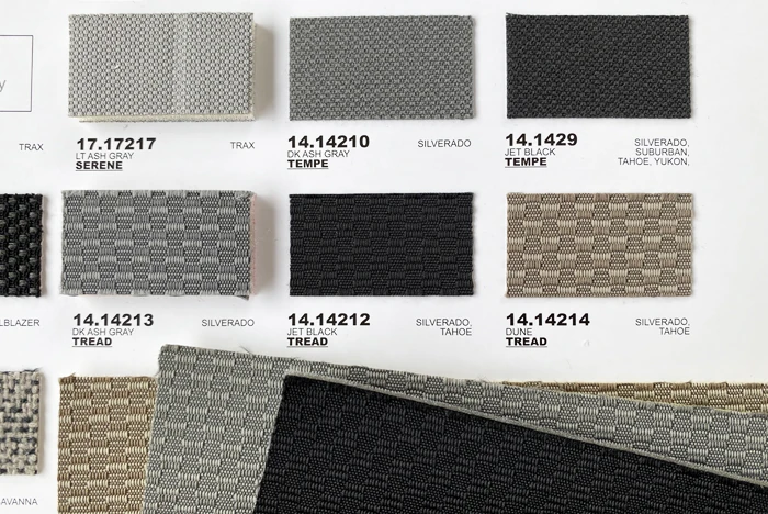 OEM fabric for Custom Seat Covers