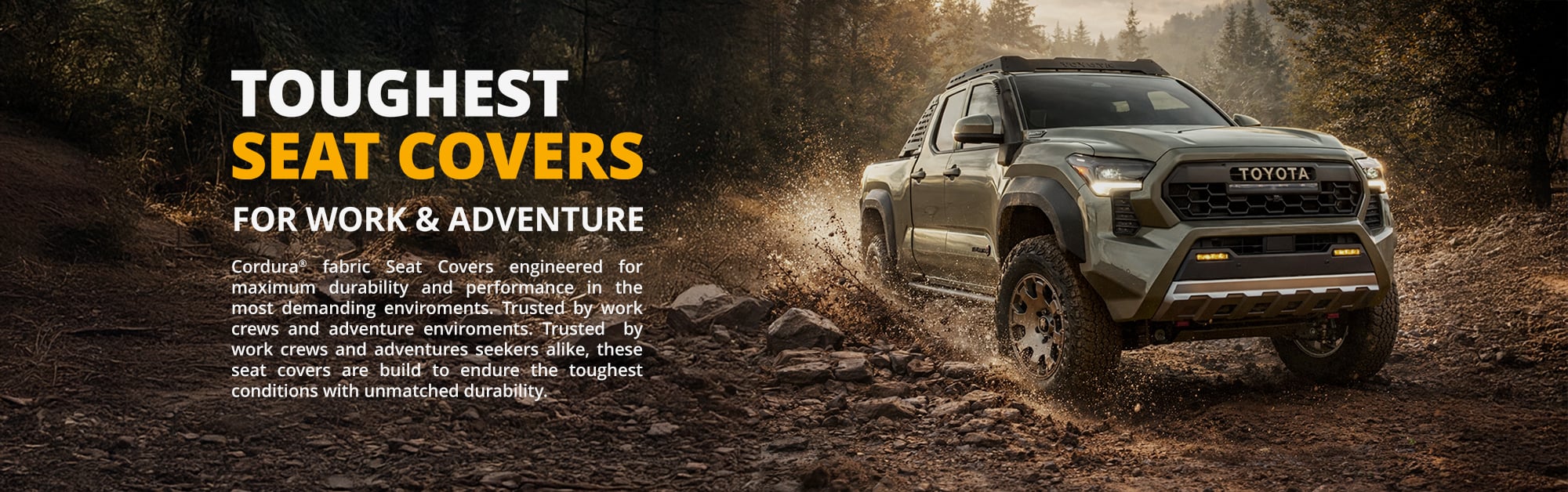 Toughest Seat Covers for Work & Adventure