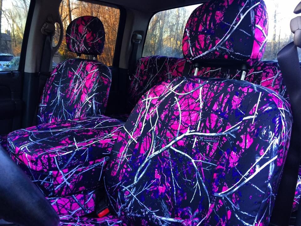 Moonshine Camo Seat Covers Muddy Girl Seat Covers Custom Camo
