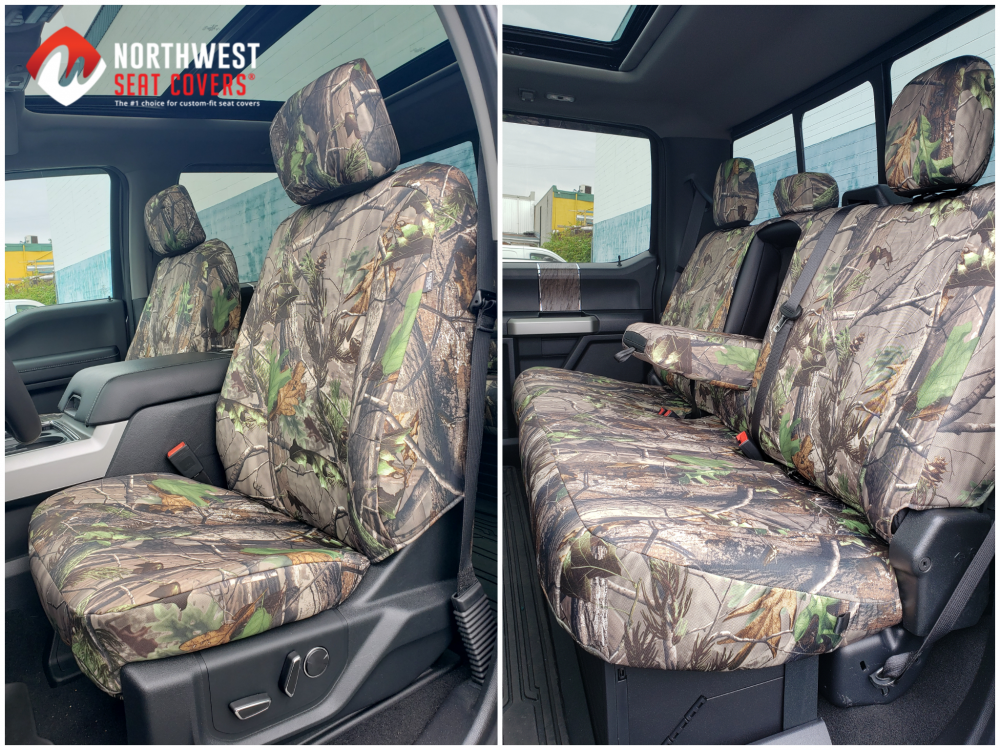 Realtree Seat Covers Camo Custom - White Realtree Camo Seat Covers