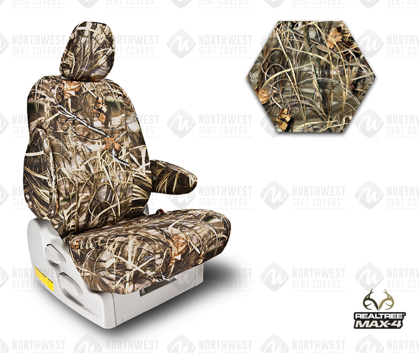 max 4 camo seat covers