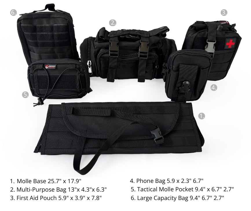 Mojave Tactical Seat Back Organizer 