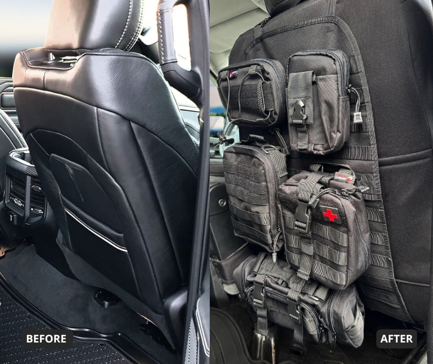 Mojave Tactical Seat Back Organizer 