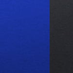 Bleu avec bandes noires seat covers